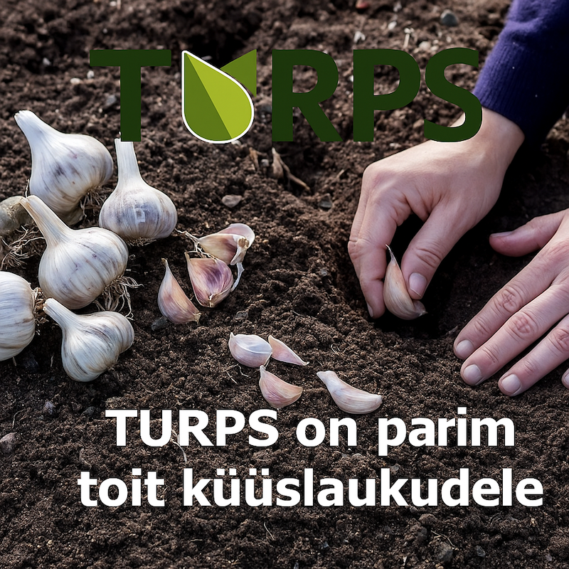 küüslaugu kasvatamine istutamine ja väetamine turps